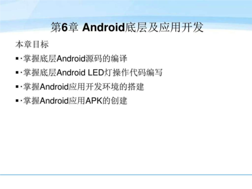 第6章 android底层及应用开发_计算机软件及应用_it计算机_专业资料.